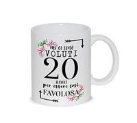 thedifferent Tazza Colazione Latte thè Mug Relax con grafica - Mi ci sono voluti 20 venti Anni per essere cosi favolosa - idea regalo Compleanno Natale Mamma Amica Sorella Nonna Zia