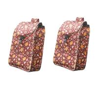 THEGA 1/2PCS Borsa Portaoggetti Riutilizzabile Impermeabile In Tessuto Oxford - 36L Borse Per Carrello Della Spesa, Borsa Sostitutiva Per Carrello Della Spesa Con Tasche Laterali(2PCS)
