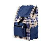 THEGA Borsa di Ricambio per Carrello della Spesa - 48L Borsa Portaoggetti Portatile in Tessuto Oxford Impermeabile, Borsa per La Spesa Riutilizzabile di Grande capacità, L36XB23XH58CM (Color : D)