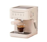 THEGA Macchina da caffè Multifunzione, Macchina da caffè Elettrica Professionale da 20 Bar per Espresso, Mini Montalatte Completamente Automatico, per Cappuccino E Acqua Calda(White,EU)