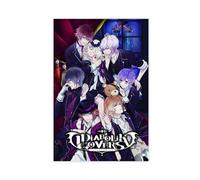 THEGIS Poster su tela a tema anime, motivo: Diabolik Lovers, decorazione per camera da letto, sport, ufficio, camera da letto, regalo, senza cornice, 30 x 45 cm