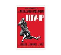 THEGIS Poster su tela del film Blow-Up (1966), decorazione per camera da letto, sport, ufficio, stanza, regalo, senza cornice, 30 x 45 cm