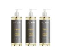 thehotelery.de ACCA KAPPA Giallo Elicriso, sapone liquido da 380 ml, cosmetici per hotel, benessere e spa, shampoo per hotel, cosmetici a mano (3 x 380 ml)
