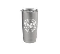Theia Greco Americano Zia Regalo Bicchiere termico in acciaio inox doppia parete