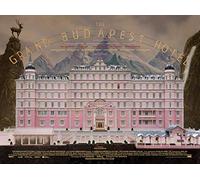 Theissen Grand Budapest Hotel Poster Borderless Vibrant Movie Poster - Matte poster Frameless Gift 11 x 17 inch(28cm x 43cm)*IT-00115