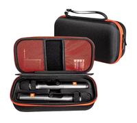 TheJuns Custodia Rigida EVA per JBL PartyBox Wireless Microfoni - Scatola Portatile Antishock con Maniglia, Borsa Protettiva Impermeabile per Trasporto Microfoni, Organizzatore Resistente (Nero)