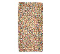 Theko Ballo Uni 802 406876 - Tappeto orientale classico, resistente e molto robusto, 90 x 160 cm, multicolore