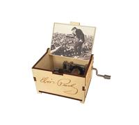 TheLaser'sEdge Elvis Presley Mini Carillon con Can't Help Falling in Love Regali per Donne Uomini Compleanno Natale Festa della Mamma Anniversari