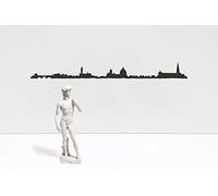 TheLine Skyline Profilo Florence Nero 50 Centimetro Decorazione Della Parete
