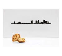 TheLine Skyline Profilo Milano Nero 50 Centimeter Decorazione Parete