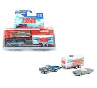 Thelma Louise 1966 Thunderbird 1967 Ford F-250 Rimorchio Chiuso 1:64 GL31180B