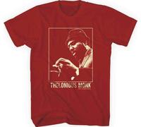 Thelonious Cremisi Monk American Jazz Pianista Musicista Musica Maglietta