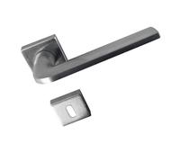 THEMA - MANIGLIE IN COPPIA CON ROSETTA SERIE VELE F/PATENT PER PORTA OTTONE C...