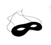 thematys Maschera da Scassinatore con Occhiali in Tessuto Nero - Perfetto per Bandito, Rapinatore di Banca, Costume di Carnevale, Cosplay, Halloween, Festa Compleanno Bambini e Adulti (Stile001)