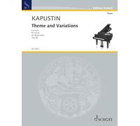 Theme and Variations: op. 80. piano.