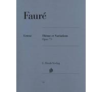 Theme et Variations Op 73. Klavier