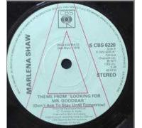THEME FROM LOOKING FOR MR GOODBAR 7" (VINYL 45) UK CBS 1977