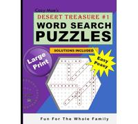Themed Word Search Puzzles: Cozy Mae Thorne's Desert Treasure #1