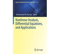 Themistocles M. Nonlinear Analysis, Differential Equations, a (Copertina rigida)
