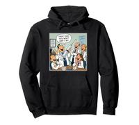 Then I Said, This Won't Hurt a Bit - Doctor Nurse Cartoon Felpa con Cappuccio