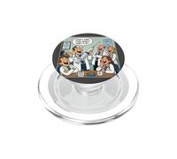 Then I Said, This Won't Hurt a Bit - Doctor Nurse Cartoon PopSockets PopGrip per MagSafe