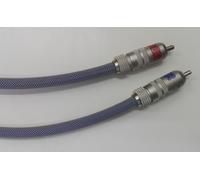 THENDER 53 - 081 cavo segnale RCA 1 m. IL CAVO BLU RICOPERTO CON CALZA GRIGIA ok