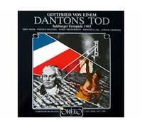 Theo Adam, Werner Hollweg, Horst Hiestermann, Krisztina Laki, Lothar Zagrosek - Gottfried von Einem: Dantons Tod (Salzburger Festspiele 1983) [Vinile record] [2 LP Box-Set]