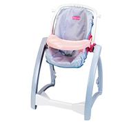 Theo Klein 1682 Baby Coralie seggiolone per Bambole, Quattro funzioni- seggiolone, Dondolo, Culla e ovetto, Dimensioni- 37 cm x 41 cm x 65 cm, Giocattolo per Bambini a Partire da 3 Anni