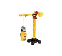 Theo Klein 3256 Cat - Gru da Cantiere i Gru con per Manovella per Mancini e Destrorsi i Ruotabile a 360° i Giocattolo per Bambini dai 3 Anni