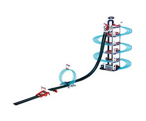 Theo Klein 3310 Parcheggio Ford a 6 livelli con giro della morte I Autosilo da un metro di altezza con piste per le corse, giro della morte I Giocattoli per bambini dai 3 anni in su