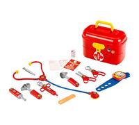 Theo Klein 4360 Valigetta da Dottore, Include misuratore elettronico della Pressione sanguigna, Accessori per Giochi di Ruolo (Dottore), 25 cm x 15 cm x 20 cm, Giocattoli per Bambini dai 3 Anni in su