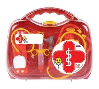 Theo Klein 4632 Valigetta da dottore, grande e trasparente I Resistente valigetta da dottore con molti accessori I Giocattoli per bambini dai 3 anni in su