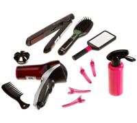 Theo Klein 5873 - Braun Satin Hair 7 Mega Set Per Acconciare I Capelli Con Spazz