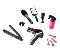 Mega Set per Acconciare i Capelli Theo Klein Braun Satin Hair 7