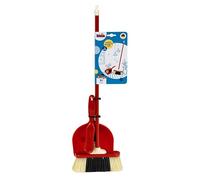 Theo Klein 6330 Set di Scope Classiche I Include Scopa per Bambini, scopetta e Paletta I Dimensioni- 19 cm x 7 cm x 61,5 cm I Giocattoli per Bambini dai 3 Anni in su