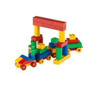 Theo Klein 656 Manetico Set Creativo, 85 mattoncini magnetici Colorati, 10 schede con Istruzioni di Montaggio, Giocattolo per Bambini a Partire da 1 Anno