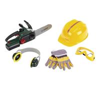 Theo Klein 8532 Bosch chain saw ii + helmet + work gloves