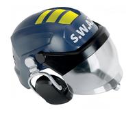 Theo Klein 8809 SWAT Casco per Bambini con Auricolare | Robusto Casco Giocattolo con Visiera e Design Autentico SWAT | Giocattolo per Bambini dai 3 Anni
