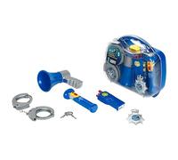 Theo Klein 8874 Valigia della Polizia I con Torcia, walkie-Talkie, megafono e Manette I Giocattolo per Bambini dai 3 Anni in su