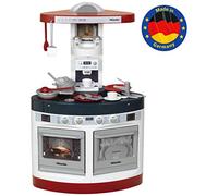Theo Klein 9254 Cucina angolare Miele, Accessori da Cucina, Piano cottura e macchina del caffè che emettono Suoni, Giocattoli per Bambini dai 3 Anni in su