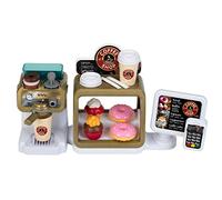 Theo Klein 9501 Caffetteria, Espresso Bar con funzione di scorrimento acqua e touchscreen, Include accessori e cibi giocattolo, 45 cm x 23,5 cm x 13 cm, Giocattoli per bambini dai 3 anni in su