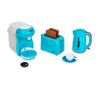 Theo Klein 9519 Bosch Breakfast Set I Kitchen Accessory Set Consisting of Toaster, Coffee Maker and Electric Kettle I Toys for Children Aged 3 and over