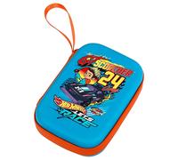 Theo Klein 9653 Hot Wheels Borsa per il Trasporto | Pratico contenitore per auto e accessori | Con supporti elastici e rete | Prodotto con licenza ufficiale | Giocattolo per bambini dai 3 anni