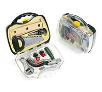 Theo Klein Bosch 8346 - Set di Valigetta per Attrezzi con Avvitatore a Batteria Ixolino II