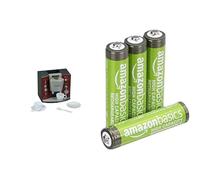 Theo Klein Bosch Macchina caffè, Suoni realistici, 3+ Anni, & Batterie AAA Ricaricabili Amazon Basics 4 pz, 850mAh