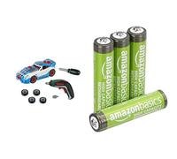 Theo Klein Bosch Set Tuning Auto, avvitatore, 3+ anni, & Batterie AAA Ricaricabili Amazon Basics 4 pz, 850mAh