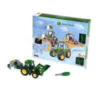 Theo Klein John Deere Calendario dell'Avvento con 24 porticine Set per Costruire Un Trattore in Scala 124 incl, cacciavite Dimensioni 41 cm x 12 cm x 12 cm Giocattolo per Bambini a Partire da 3 Anni