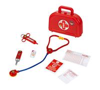 Theo Klein Valigetta da Dottore con stetoscopio, siringa, termometro e Molto Altro Valigia Robusta con Pratica Maniglia Dimensioni 21 cm x 6,3 cm x 17 cm Giocattolo per Bambini a Partire da 3 Anni