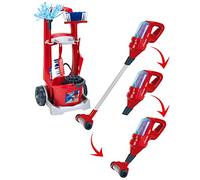 Theo Klein Vileda Carrello scope con Aspirapolvere Upright da 3 anni