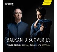 Bruno Bjelinski Oliver Triendl/Theo Plath: Balkan Discoveries (CD) Album